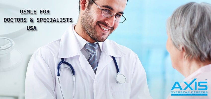 USMLE FOR DOCTORS AND SPECIALISTS IN THE USA